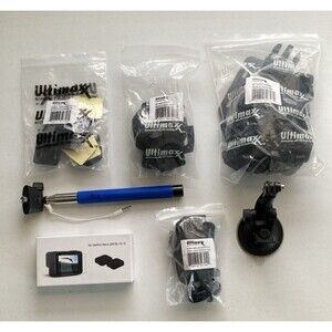 GoPro Accessories Kit for MOST GoPro Hero Cameras Used and New Pieces SEE DESC.